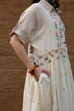 Sunira Designs Kora Smocked Waist Dress 12 Sunira Designs Kora Smocked Waist Dress -Echoo Clothing Shop j2205c 5