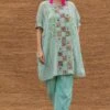 Sunira Designs Blue Kimono Style Dress -Echoo Clothing Shop j2210a 1