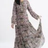 PS Pret By Payal Singhal Pink Ikat Print Boho Dress -Echoo Clothing Shop ps dr0014 1