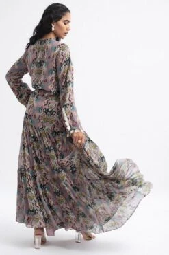 PS Pret By Payal Singhal Pink Ikat Print Boho Dress -Echoo Clothing Shop ps dr0014 4