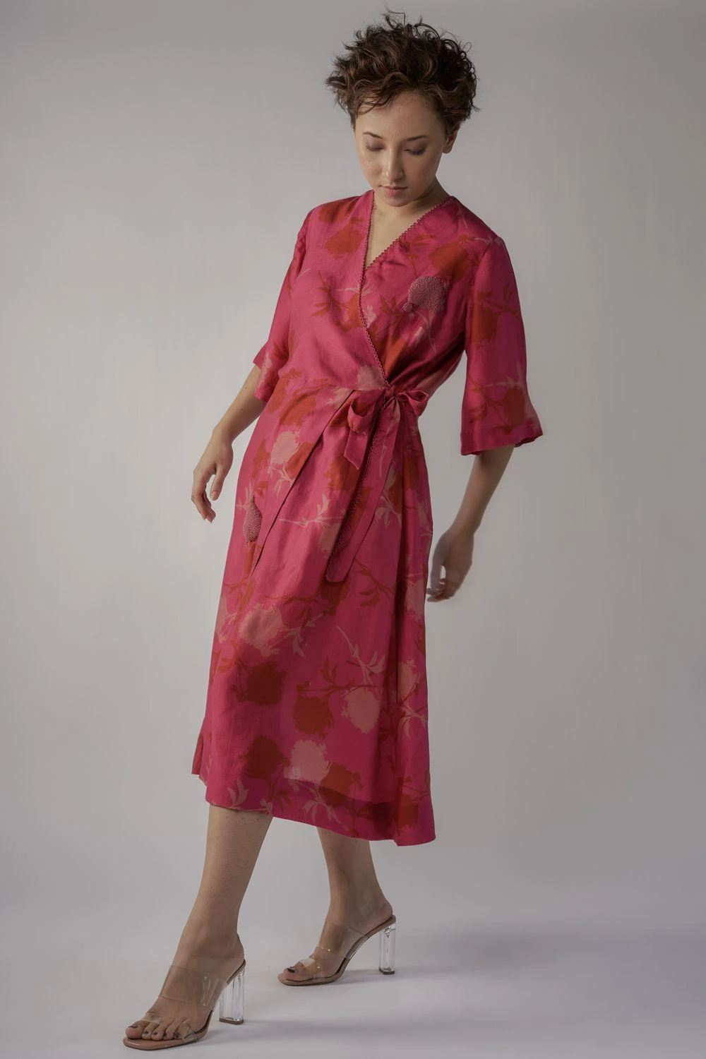 Sneha Arora Rosaline Wrap Dress 3 Sneha Arora Rosaline Wrap Dress