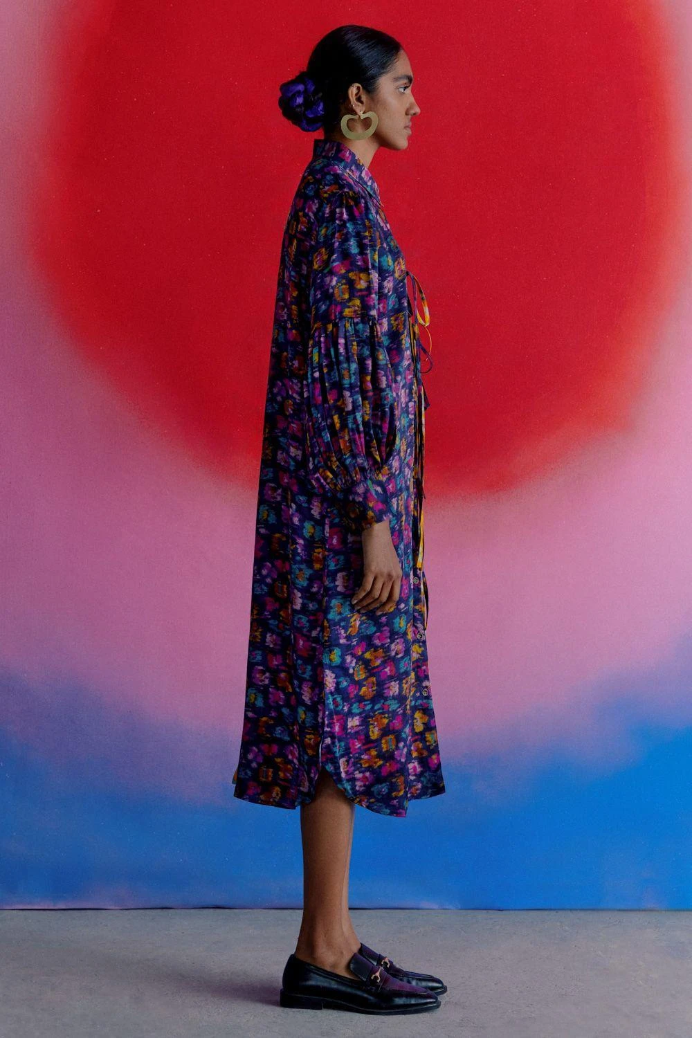 Studio RIGU Warlow Half & Half Shirt Dress 4 Studio RIGU Warlow Half & Half Shirt Dress - Image 2