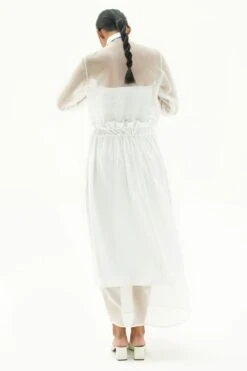 Corpora Studio White Organza Maxi Dress 7 Corpora Studio White Organza Maxi Dress -Echoo Clothing Shop ss22d20 3