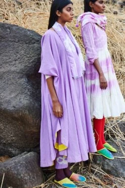 Lilac Oversized Tunic Dress -Echoo Clothing Shop vishal tunic dress 3