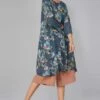 YAVI Cupro Bloom Dress -Echoo Clothing Shop yc10d 19b 1