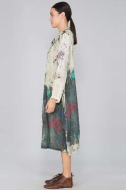 YAVI Cupro Midi Dress -Echoo Clothing Shop yc10d 25 4